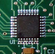 The microcontroller used by the ET232. While it is 